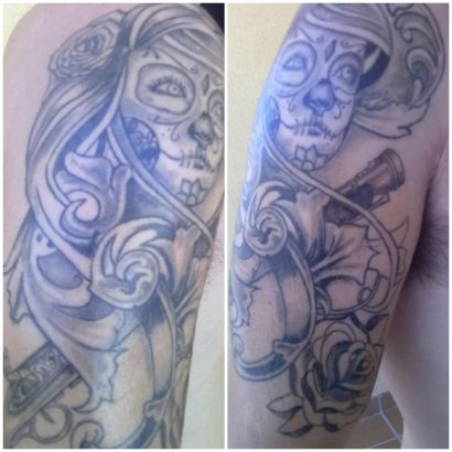 Day Of The Dead Girl Tattoo